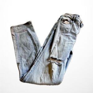 Hollister Straight Leg Ripped Jeans